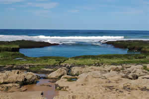 Rock pools beaches Ligogo Holidays